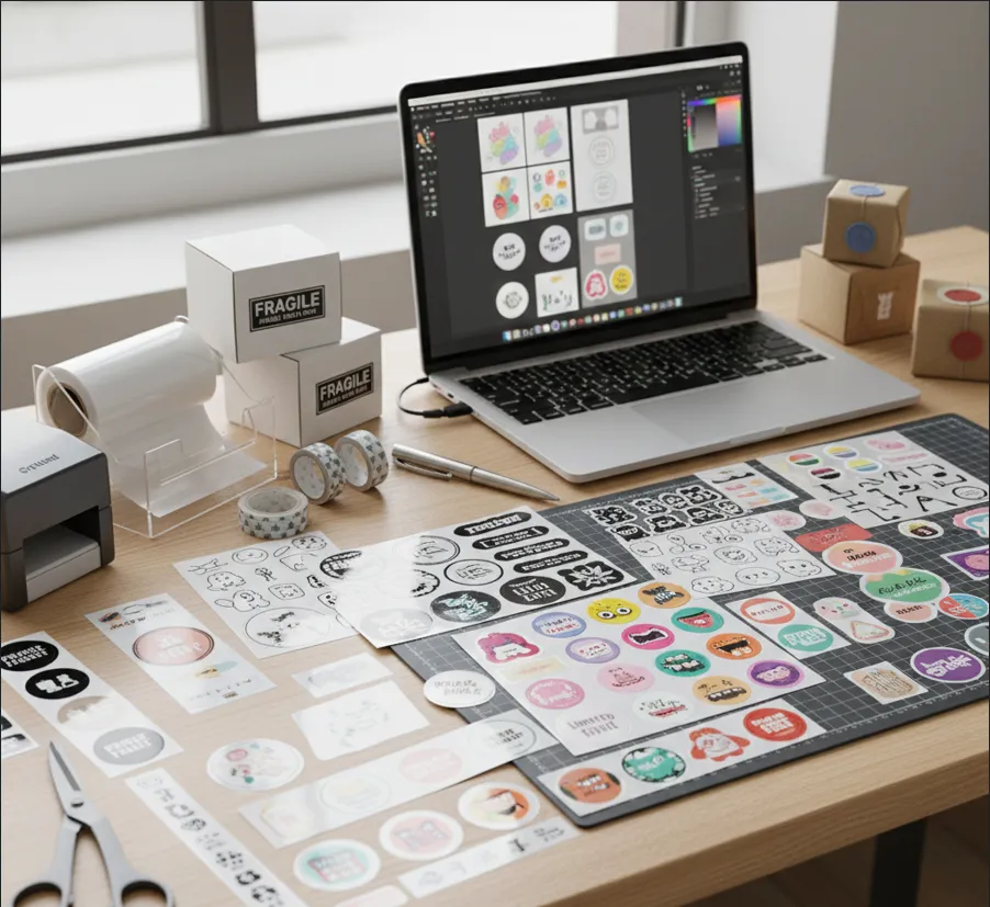 labels and stickers​