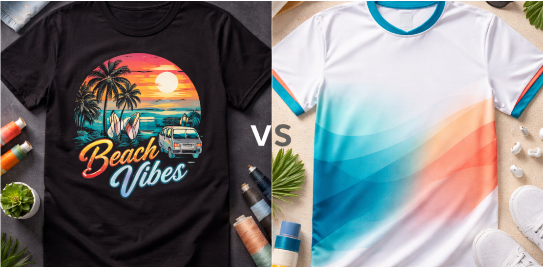 dtf vs sublimation Printing in cocoa fl