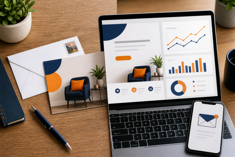how to combine direct mail and digital marketing for maximum roi