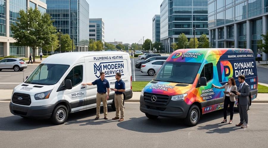 Fleet Graphics vs Vehicle Wraps