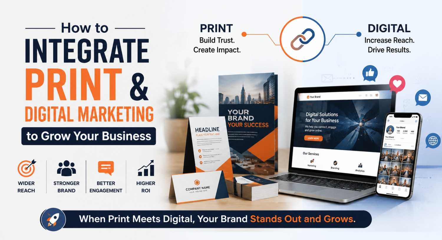 Integrate Print and Digital Marketing