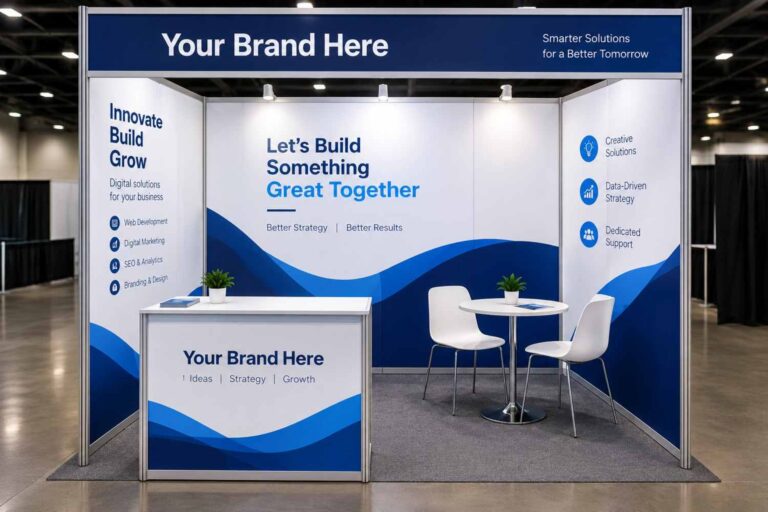 trade show graphics for small spaces